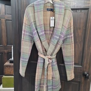 Ralph lauren wrap sweater